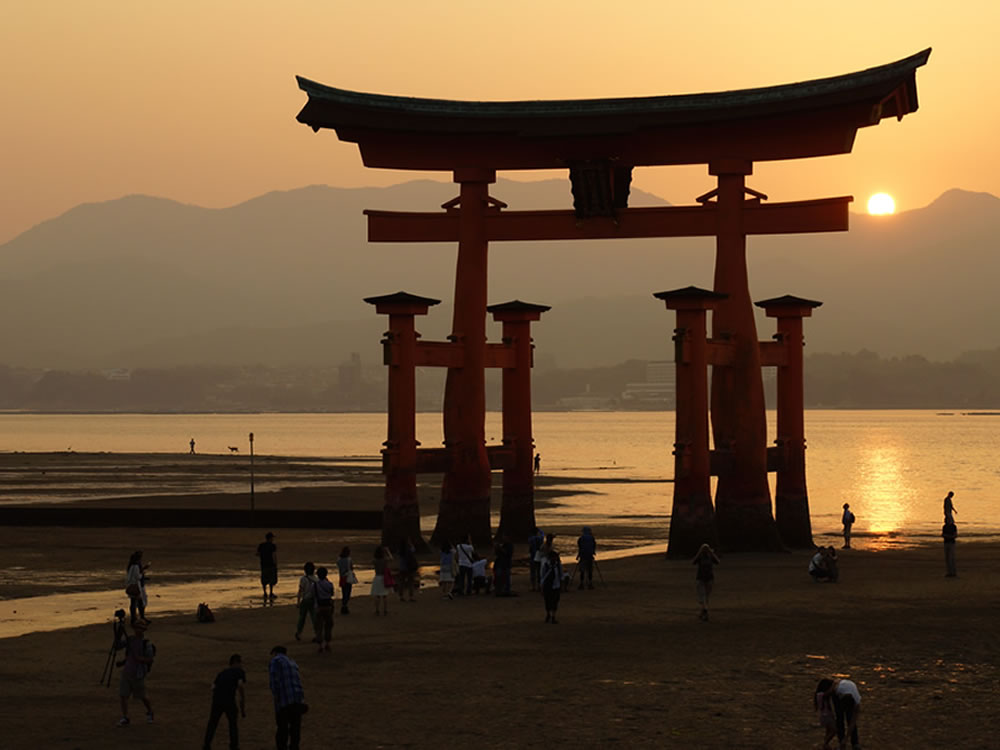 Ōtorii at Itsukushima Shrine